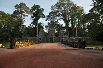 Secluded Khmer Temple in Cambodia