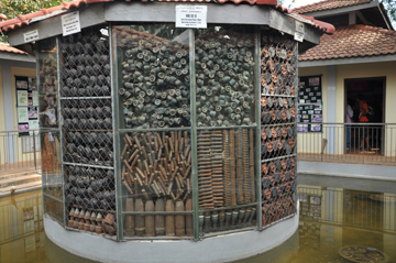 Aki Ra's Landmine Museum near Siem Reap