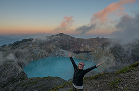 Kelimutu Three Coloured Lakes, Indonesia
