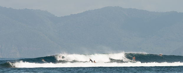 Lakey Peak on a small day