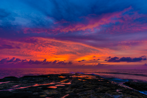 Sunset at the Tip of Borneo
